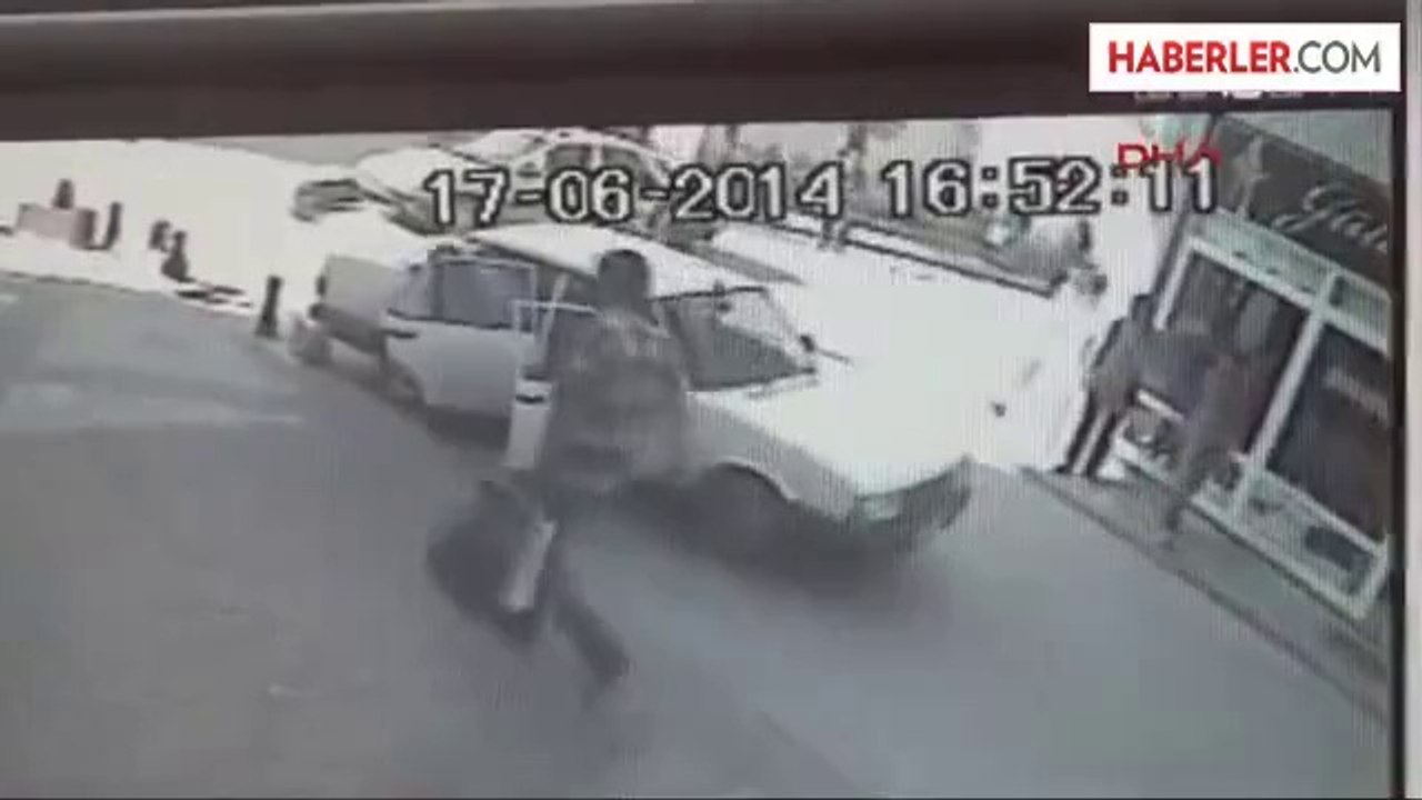 Kaza Anı Güvenlik Kamerasında