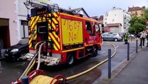 Important incendie dans le quartier Chorier Berriat a Grenoble (3)