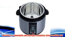 Best buy Stainless-steel Cooking Pot/ 6-in-1 Electric Pressure Cooker/Slow Cooker (8 QT),