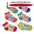 Cheap Deals Hello Kitty Toddler Girl's 1/4 Crew Socks - 6 Pair Review