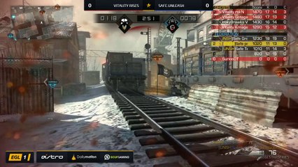 EGL SS : Vitality vs Safe.Unleash : Round 3 - Map 1