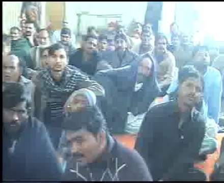 Zakir Ejaz Hussain Jhandvi Majlis 27 muharam 1435 Salana makhsoci at Chak 107 S.B Sargodha