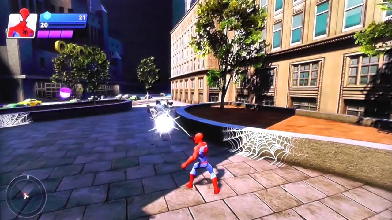 Disney Infinity Spider-Man Executive Hands-On & Power Disc Run Down