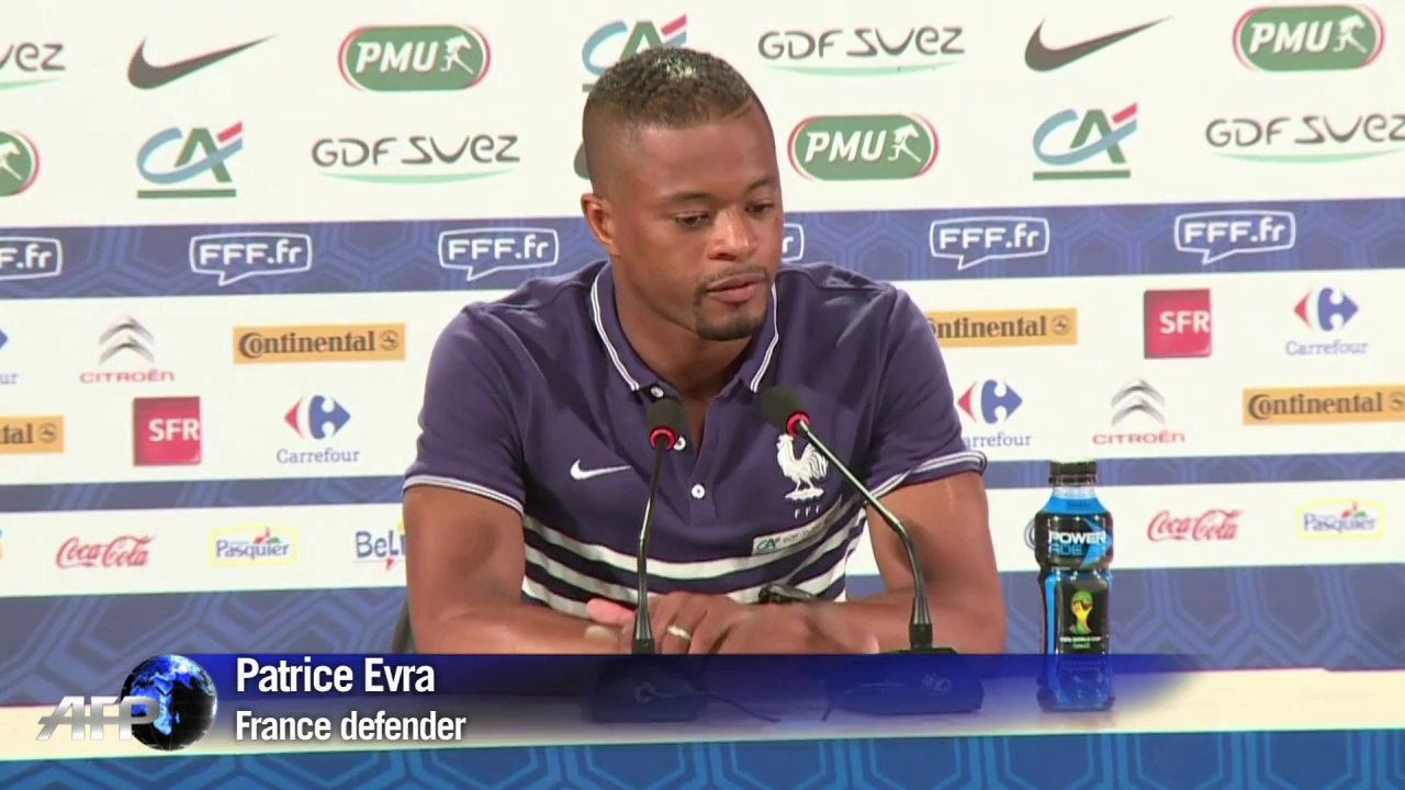 France's Evra: 'We want the French to be proud of us'