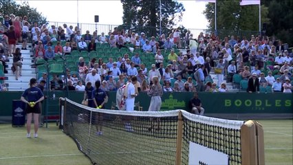 Boodles - Kohlschreiber et Serena sur une île déserte