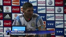 Argentina squad trains ahead of Iran match