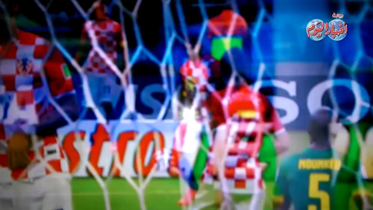 الهدف الرابع لكرواتيا في مرمى الكاميرون
