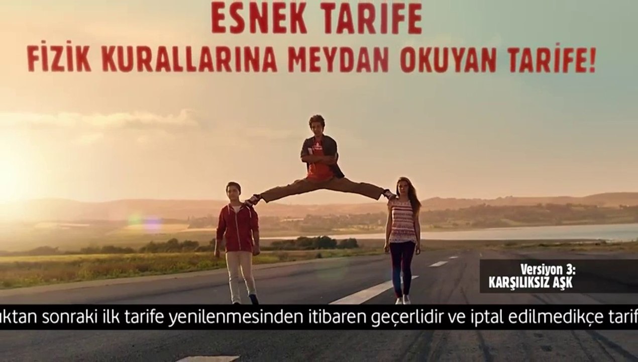 Vodafone Freezone Esnek Tarife Reklamı