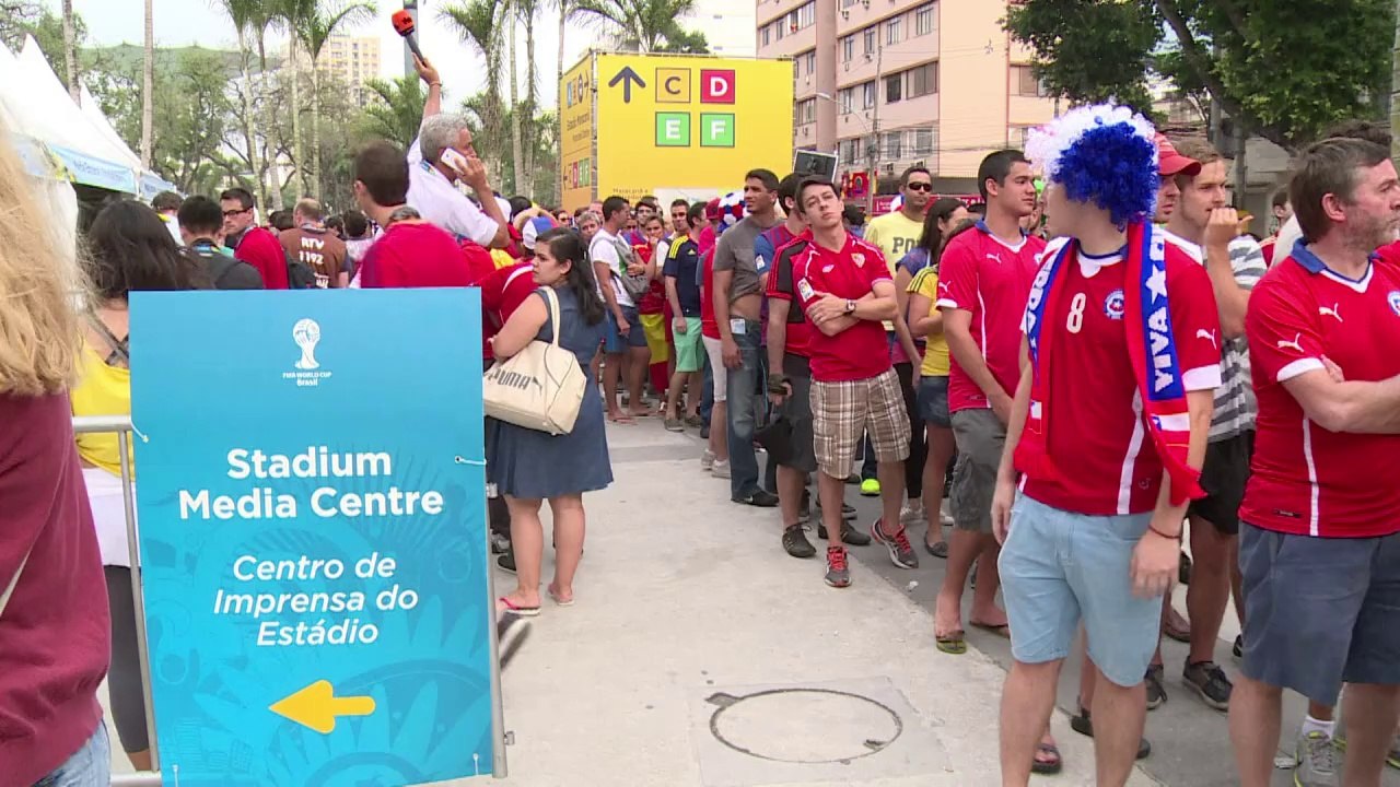 World Cup: Chile fans arrested after 'invading' Maracana