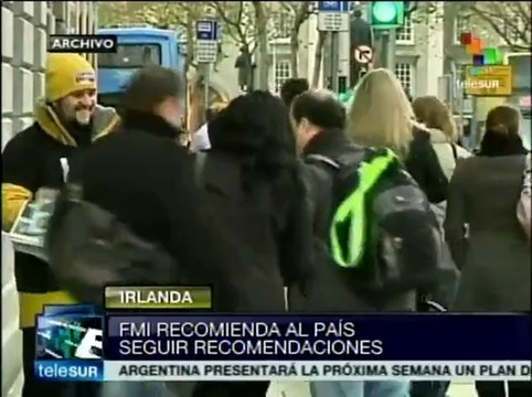 FMI recomienda a Irlanda mantener recetas