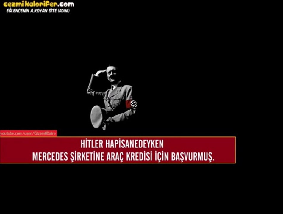 Hitler Hakkında Bilinmeyen İlginç Bilgiler