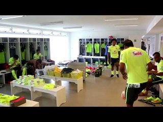 Fome de bola antes do treino