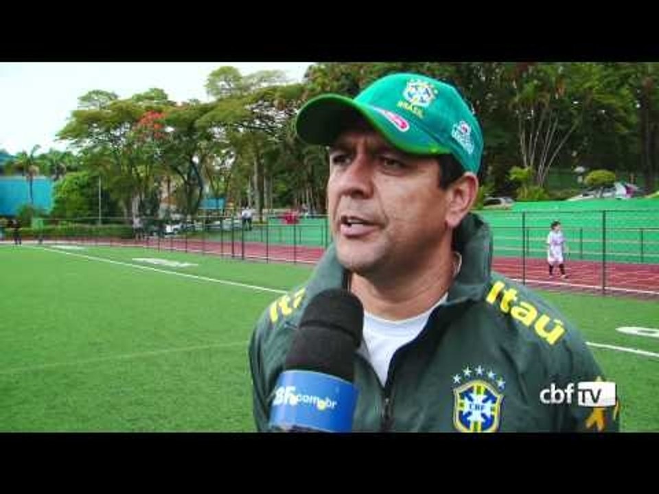 Jorge Barcellos prepara a equipe para enfrentar o Chile