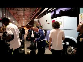 Após vitória na estreia, Seleção tem volta tranquila para o Rio