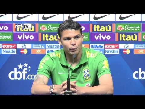 Notícias da Seleção: Thiago Silva e Oscar dão entrevista coletiva