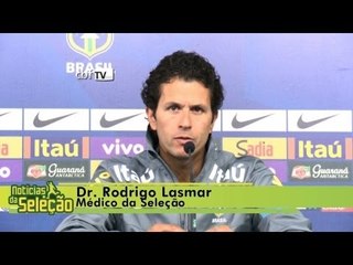 Dr. Lasmar anuncia a desconvocação de Daniel Alves e Hulk