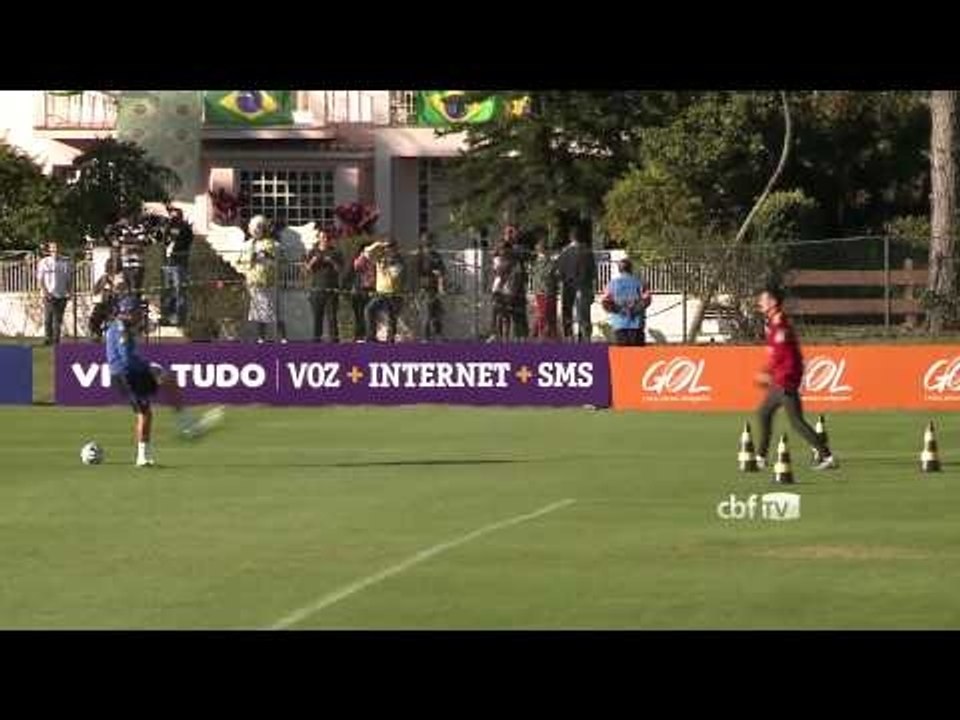 Acompanhe o treino da Seleção na tarde desta qu...