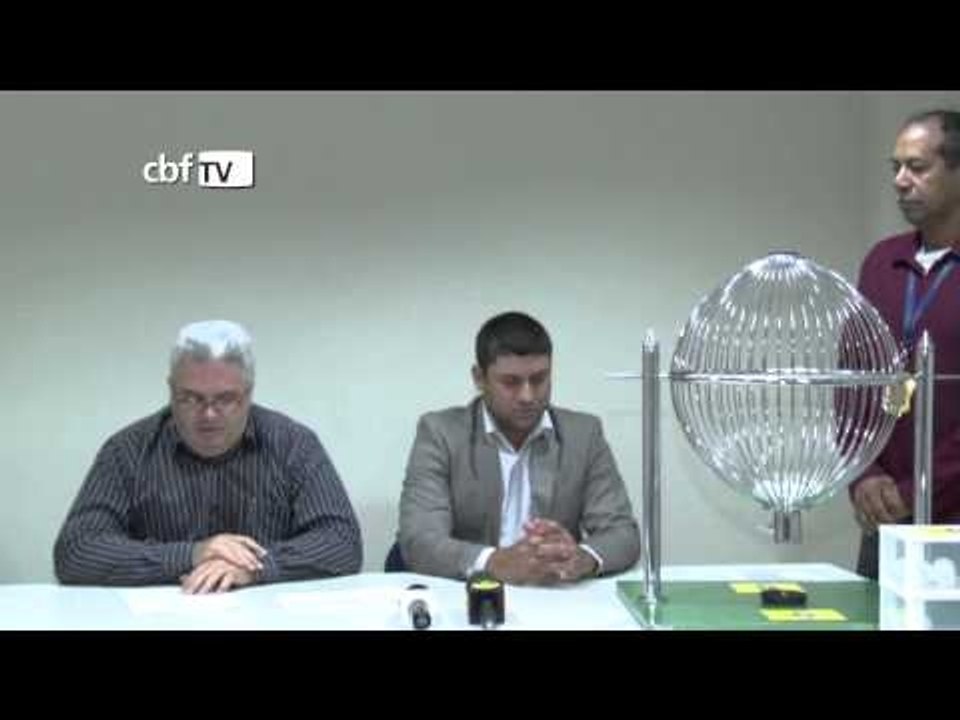 Veja como foi o sorteio de arbitragem do Campeonato Brasileiro