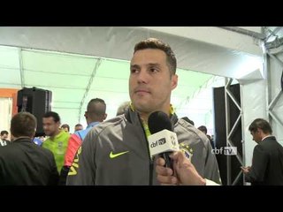 Julio Cesar elogia nova Granja Comary