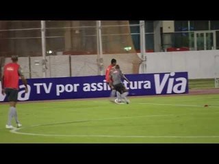 Seleção Brasileira treina em Doha