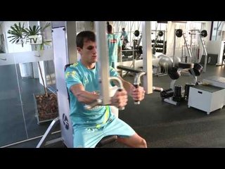 Seleção treina no CT Joaquim Grava