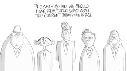 Bush&apos;s squawking chickenhawks