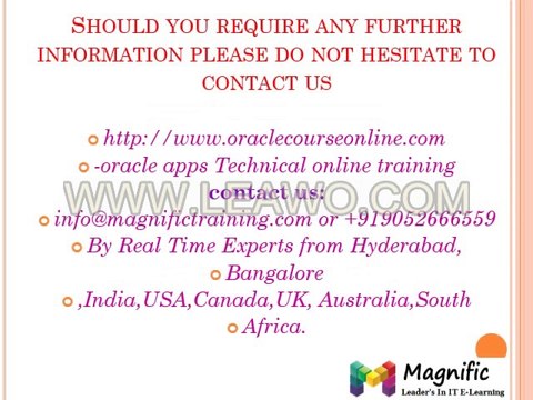 Oracle AT Online Training Oracle Apps Technical Training in usa,uk,canada,mumbai,banglore