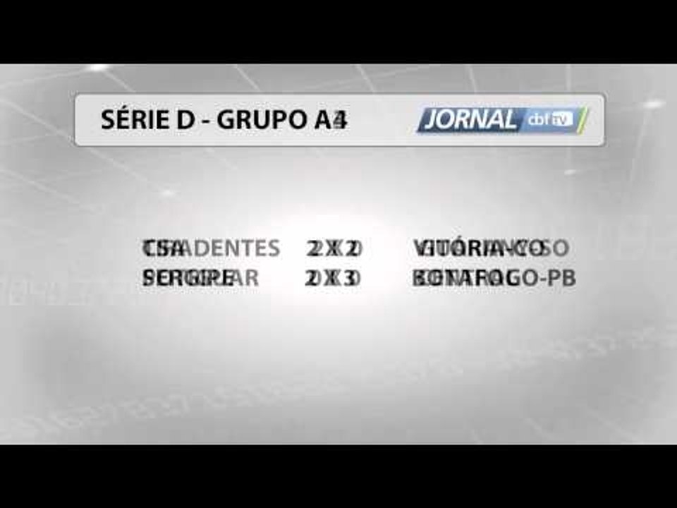 Veja os resultados da Série D