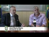 Marin: Amistoso contra a Bolívia,partida da solidariedade e da paz