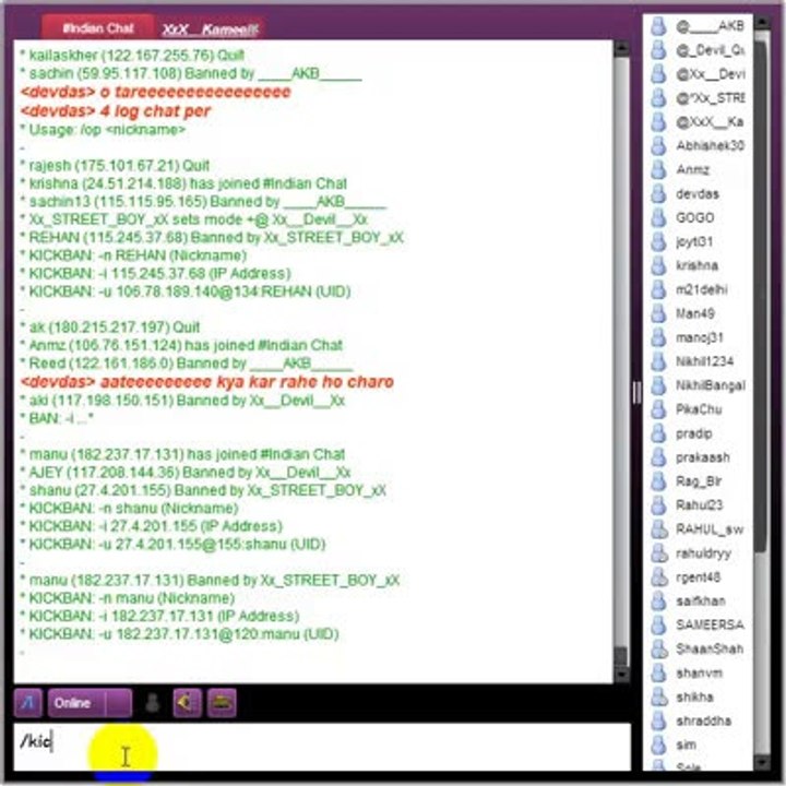 Devil Queen , Street Boy And Kameena Fucked The Chat Room Web