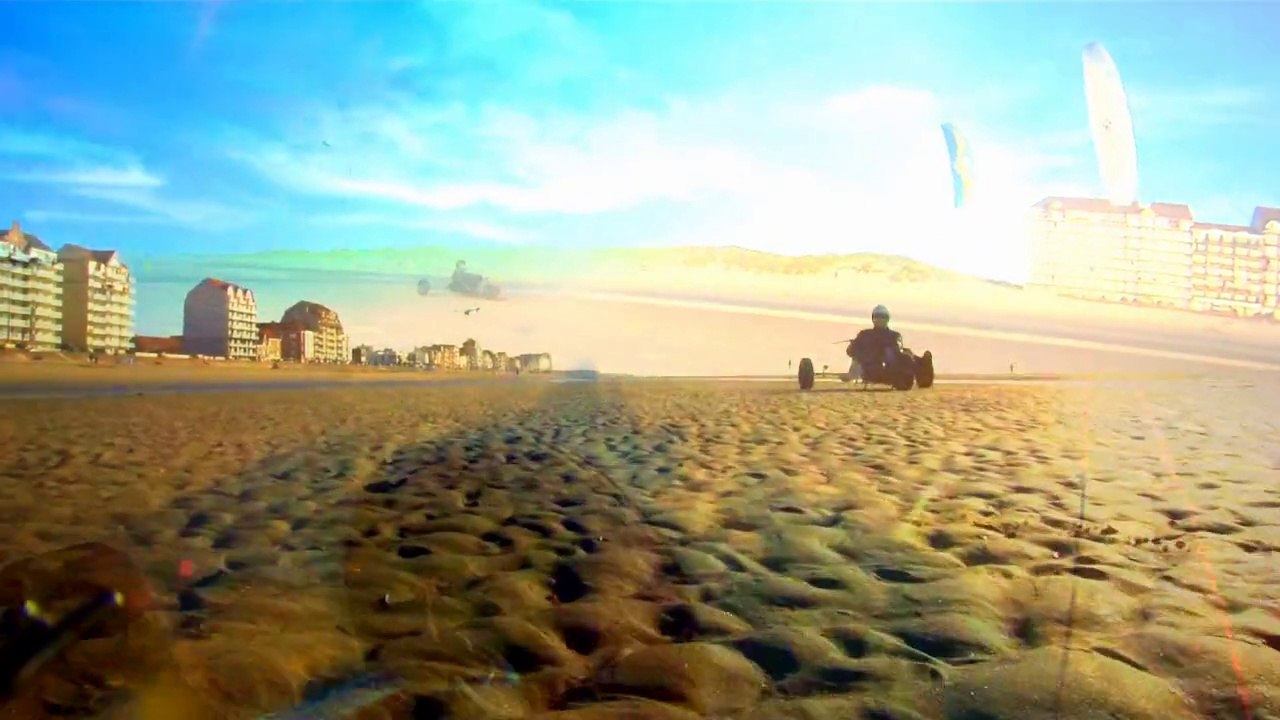 kite buggy en Mer du Nord - Partie 4/5