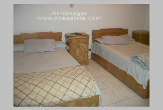 شقة مفروشة للايجار تطل على النيل روض الفرج