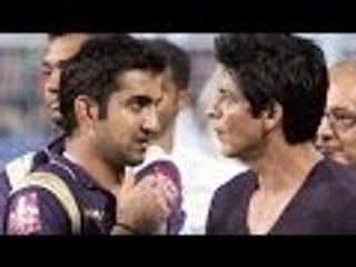 Gautam Gambhir IGNORES Shah Rukh Khan | SHOCKING
