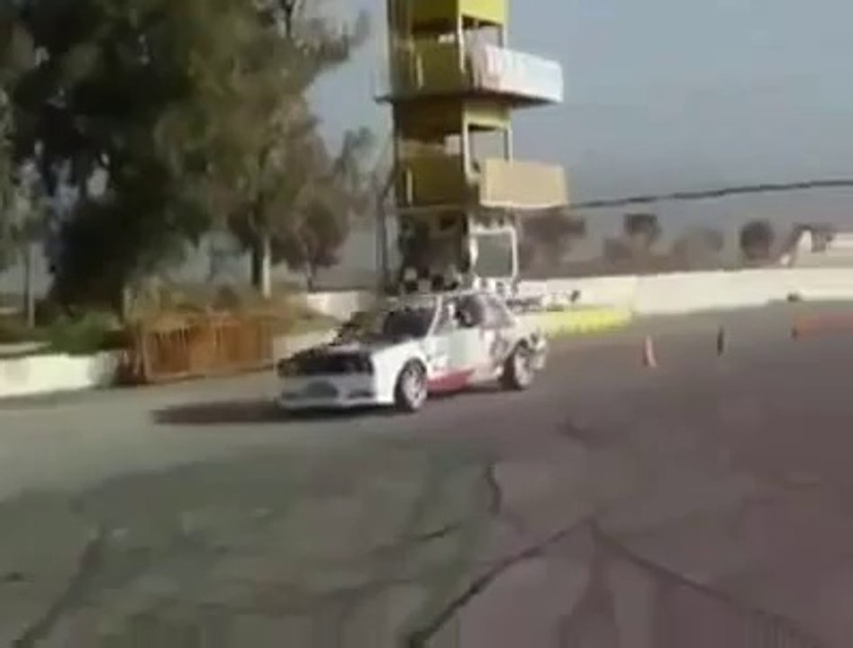 2 Car Drifting by One Person by My Air Bell