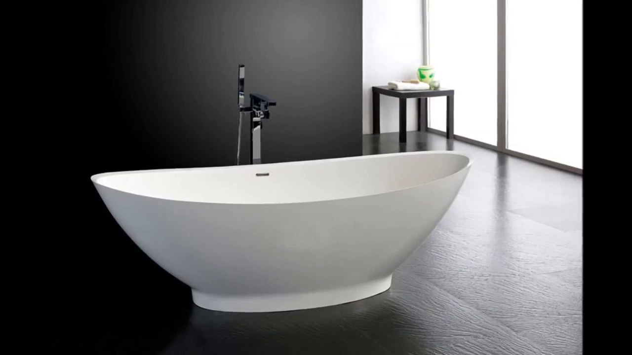 Freistehende Badewannen aus Mineralguss von Baedermax