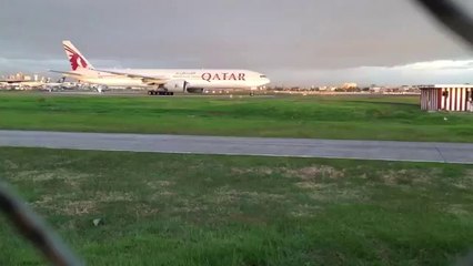 Gulf Air and Qatar Airways at Manila