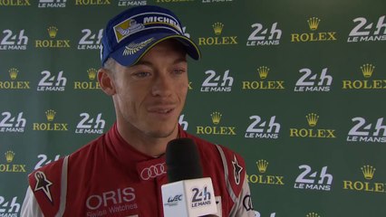 24 Heures du Mans 2014: itw Lotterer AN