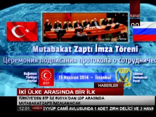 İKİ ÜLKE ARASINDA BİR İLK