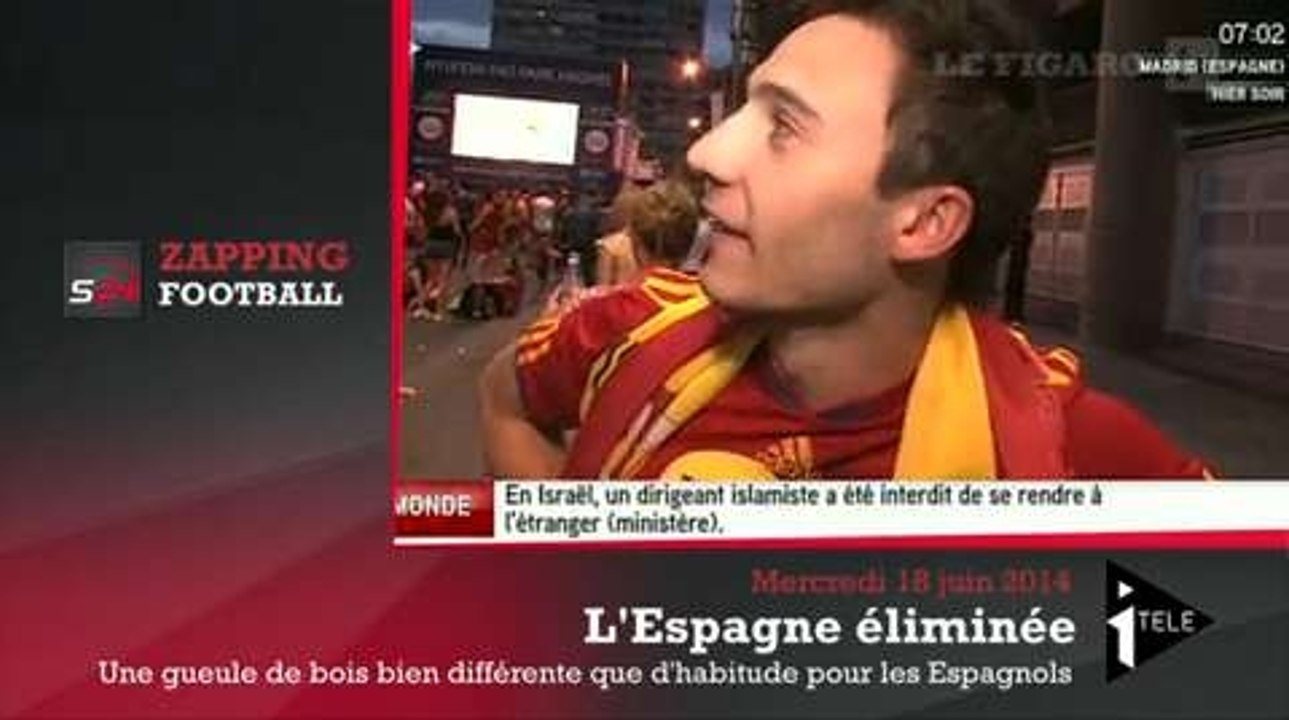 Zap'Mondial : «Les autres pays vont se moquer de nous (Espagne)»