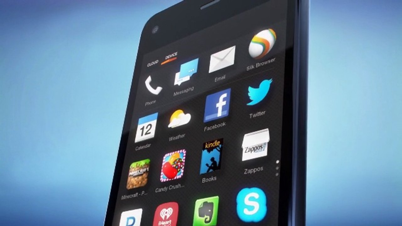 Le Fire Phone d'Amazon sous toutes les coutures