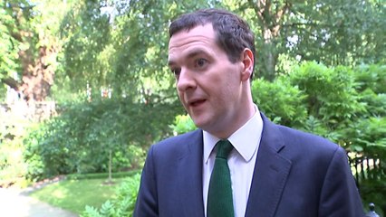 George Osborne insists 'welfare bills are coming down'