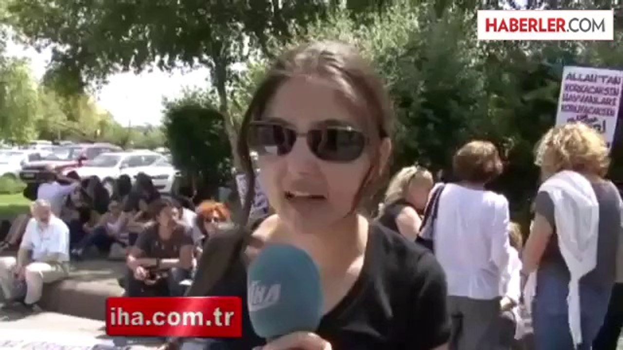 Meclis Önünde Hayvan Hakları Eylemi