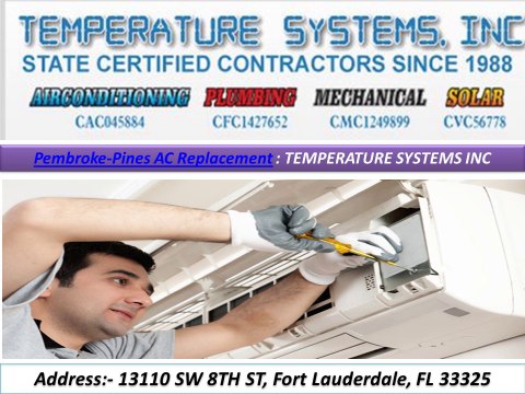 TEMPERATURE SYSTEMS INC: Ac Repair In Pembroke-Pines