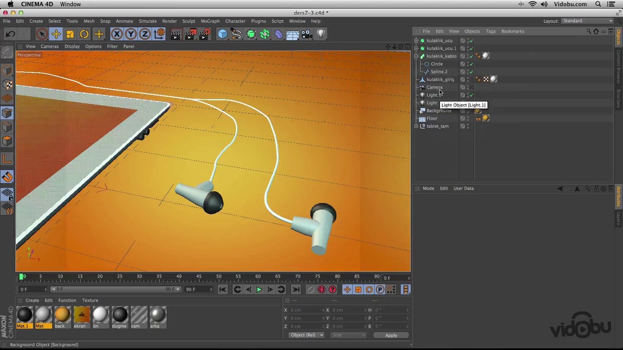 Cinema 4D ile Modelleme
