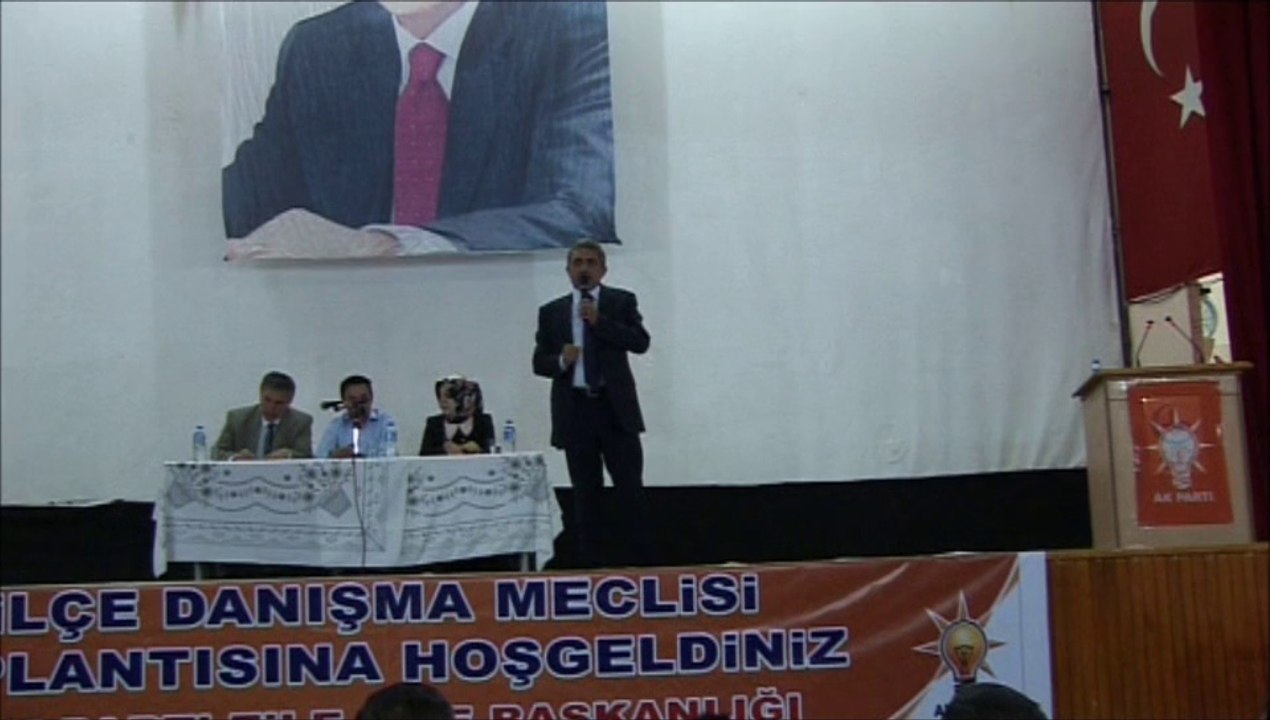 ZİLE AK PARTİ İLÇE DANIŞMA MECLİSİ TOPLANTISI TOKAT İL BAŞKANI  ADEM ÇELİĞİN KONUŞMASI.
