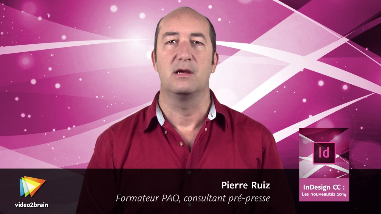 InDesign CC : Les nouveautés 2014 : trailer | video2brain.com