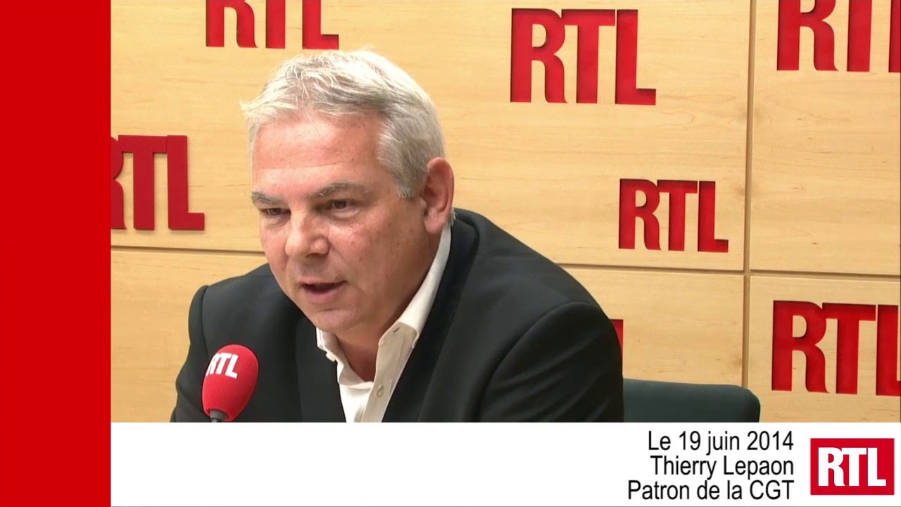 Grève SNCF : "On arrive à un tournant" dans le mouvement, dit Thierry Lepaon