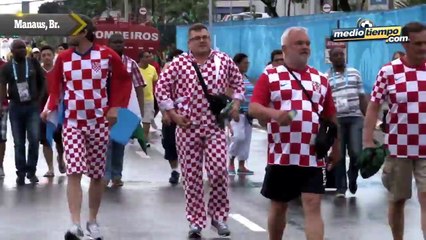 Video herunterladen: Reinó incertidumbre entre croatas y cameruneses