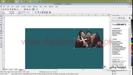 Coral draw lesson 52