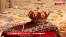 İspanya'da Kral VI. Felipe dönemi başladı